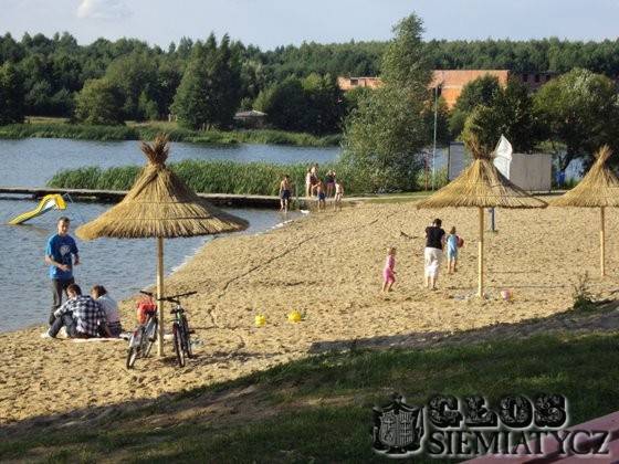 Parasole na plaży