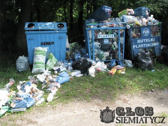 Wątpliwa segregacja śmieci
