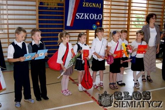 Zakończenie roku szkolnego w Dziadkowicach