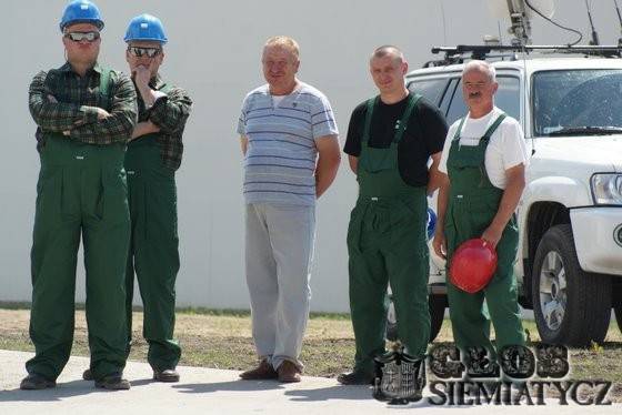 Premier RP Donald Tusk w Adamowie
