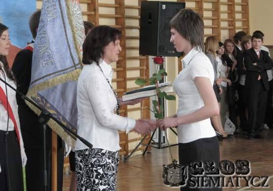 Pożegnanie maturzystów w Siemiatyczach