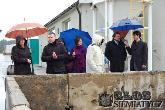 Obrady w oczyszczalni