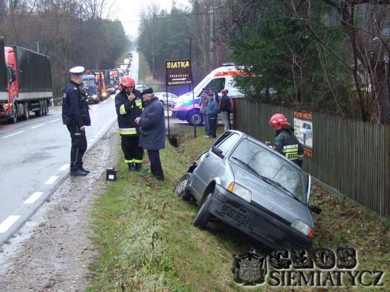 Wypadek na Białostockiej