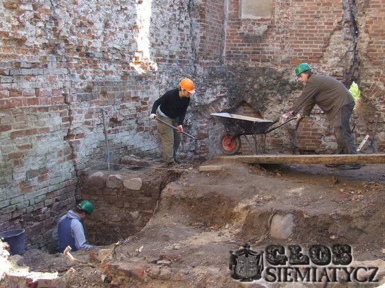 Archeolodzy w Mielniku - Nowe ślady dawnej świetności