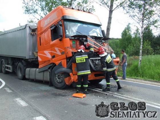Wypadek koło Orlenu