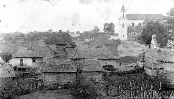 Widok na Drohiczyn od strony Góry Zamkowej.