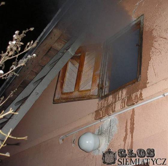 Mieszkania socjalne - Stare groziły pożarem, w nowych już pożar wybuchł - Nurzec Stacja