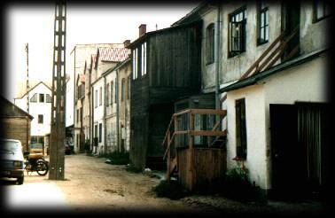 Fotografia. Zaplecze pl. Jana Pawła II w Siemiatyczach.
