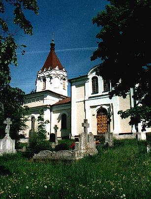 Fotografia. Cerkiew prawosławna w Siemiatyczach