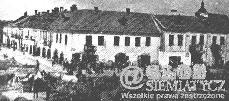 1905. Fragment Rynku z Ratuszem
