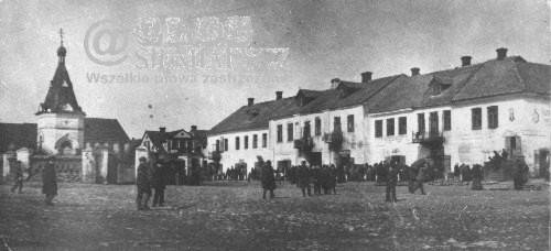 1904. Fragment Rynku w Siemiatyczach