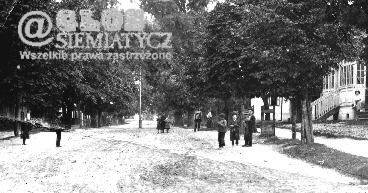 1908. Ulica Pałacowa.