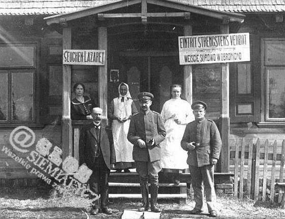 1915. Szpital niemiecki 