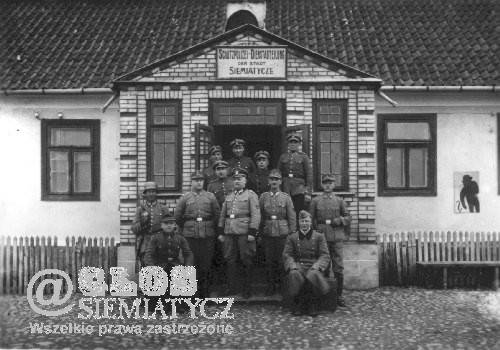 1943. - Siemiatycze pod okupacją niemiecką.