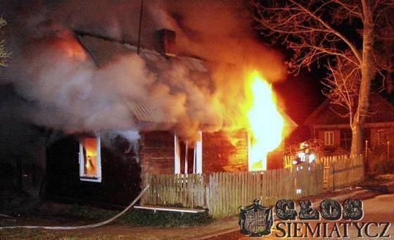 Tragedia w Klukowie - 64-letni mężczyzna zginął w pożarze swojego domu