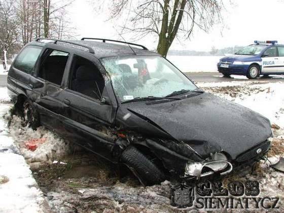 Ślisko na drogach