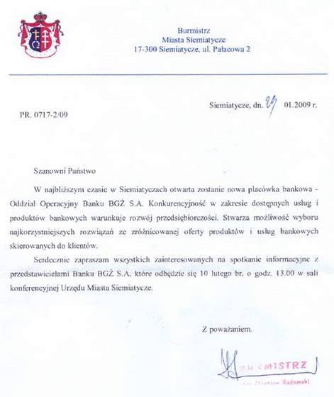 Bank reklamowany przez urząd? - Siemiatycze