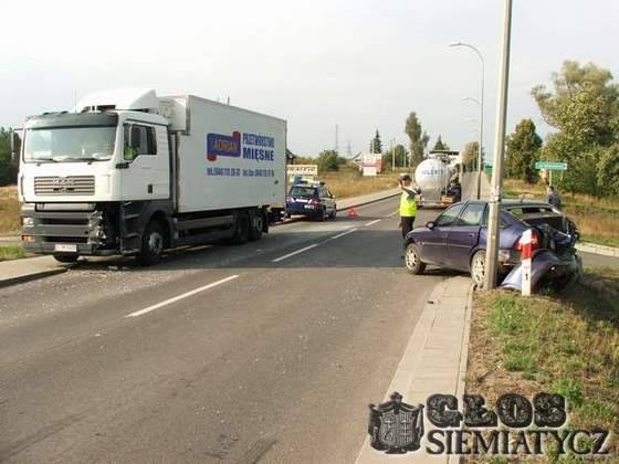 Wypadek na Walendziukach
