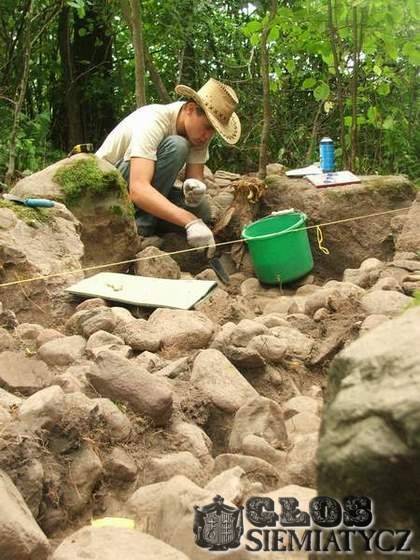 Wykopaliska archeologiczne - Aleksandrowo, gm. Grodzisk