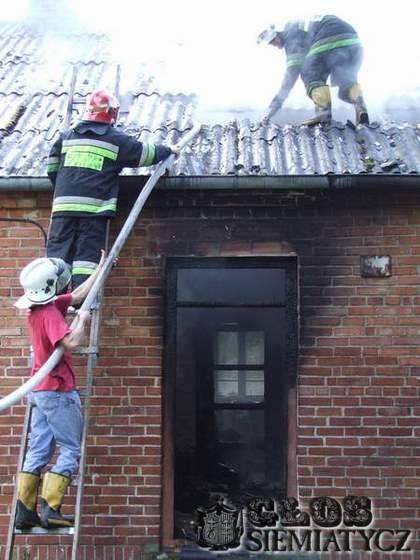 Pożar w Miłkowicach, gm. Drohiczyn