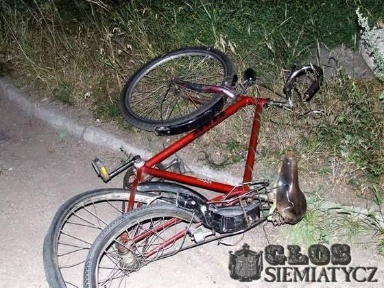Pijany kierowca potrącił rowerzystę