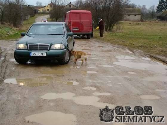 Smarklice w błocie