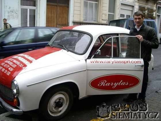Syrenką po Brukseli