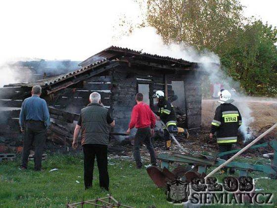 Pożar w Miłkowicach Jankach