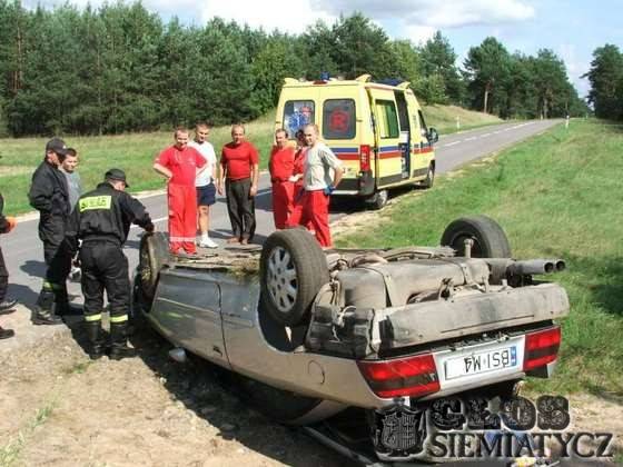 Wypadek - Kierowca uciekł