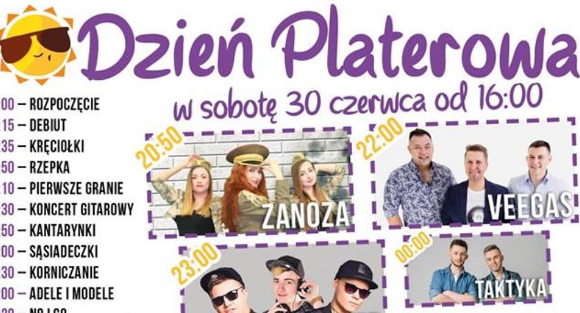Dzień Platerowa  i Festiwal Muzyki Granej na Zywo 