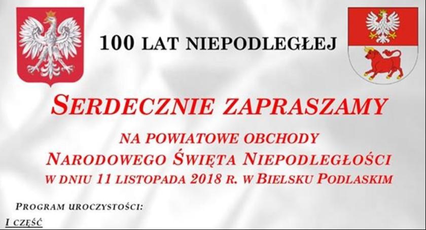 Obchody Święta Niepodległości w Bielsku Podlaskim