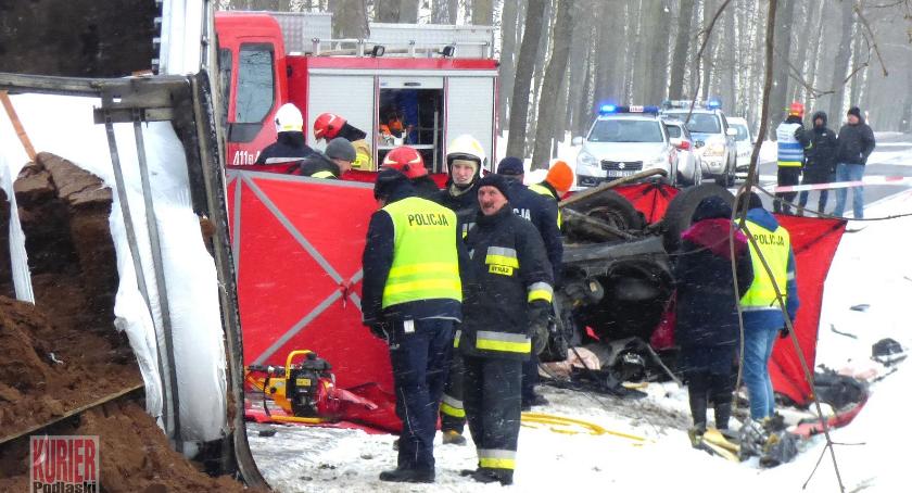 Tragiczny wypadek koło Bociek