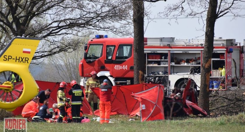 Wypadek – zginęły dwie osoby