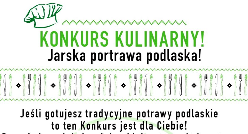 Konkurs Kulinarny  „Jarska potrawa podlaska”!