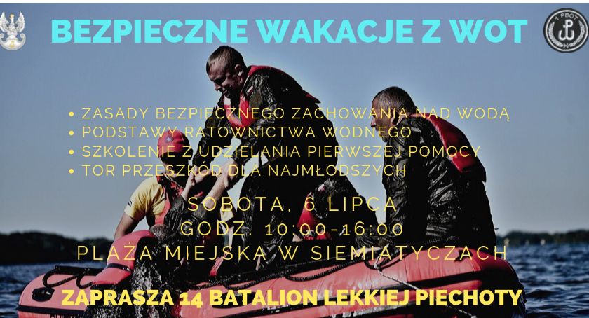 14 batalion lekkiej piechoty WOT na plaży