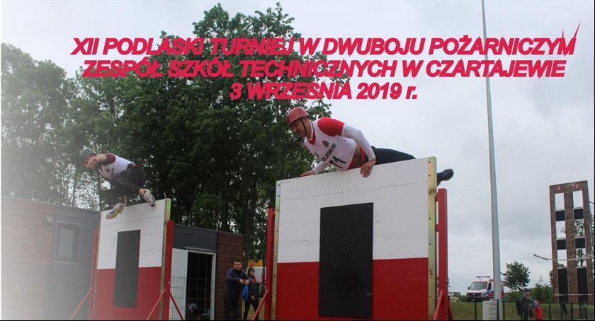 XII Podlaski Turniej w Dwuboju Pożarniczym.
