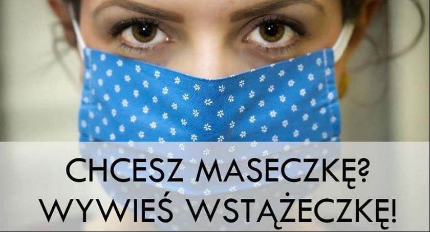Dostarczanie maseczek w Siemiatyczach - harmonogram na piątek 
