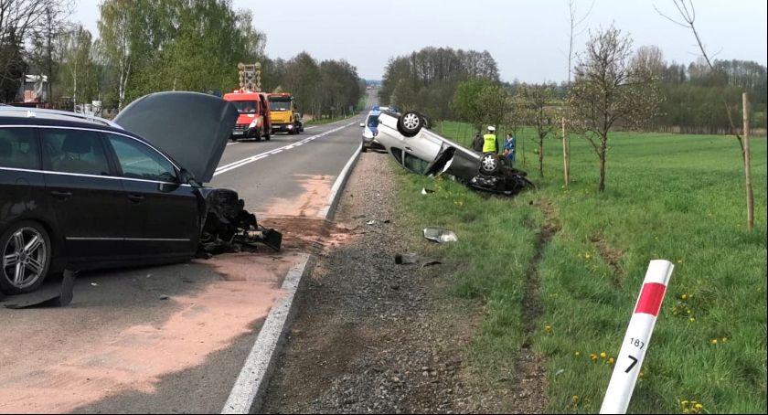 Wypadek na DK 19 