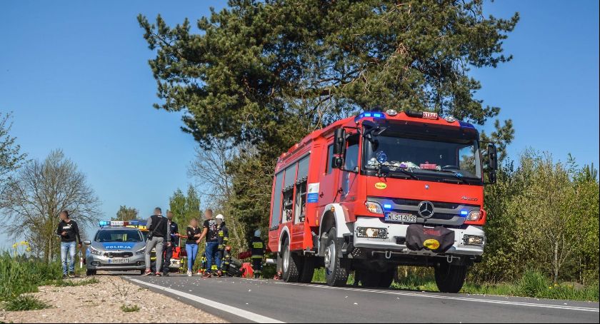 Śmiertelny wypadek na drodze 