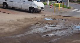 Przebudowa Słowiczyńskiej - niebezpieczne dziury na &hellip;