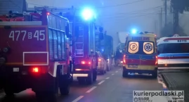 Zderzenie pojazdów w Czartajewie. Dwie osoby w szpitalu