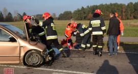 Wypadek na trasie Siemiatycze - Ciechanowiec
