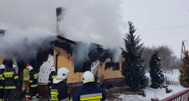 Pożar w gminie Huszlew  - trzy osoby nie żyją 