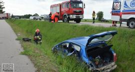 Ciągnik nie ustąpił pierwszeństwa 