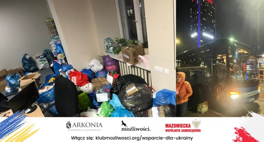 Pomoc dla Ukrainy. Podsumowanie pracy sztabu z dnia 28.02.2022