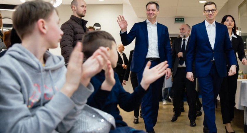 Premierzy Polski i Belgii z wizytą w Serocku