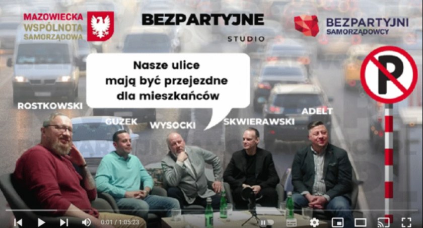 #BezpartyjneStudio 1 odcinek pt. Nasze ulice mają być przejezdne dla mieszkańców [VIDEO]