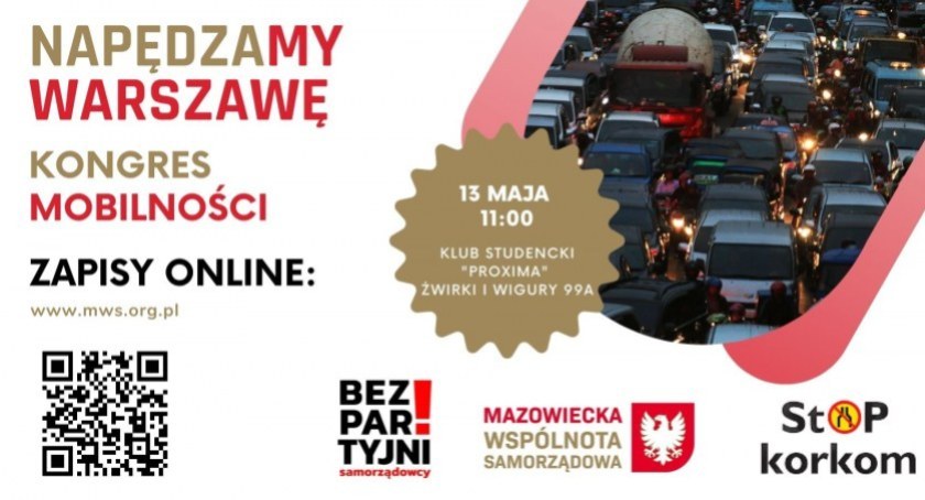 Już dziś o godz. 11:00 Kongres Mobilności w Warszawie