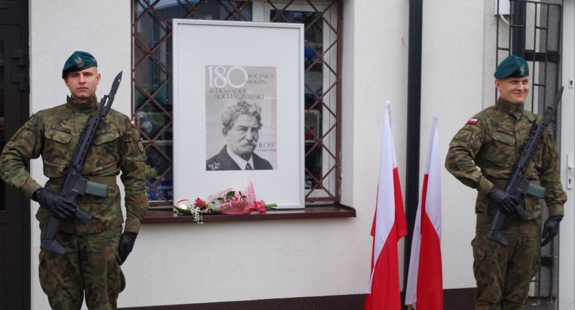 Uroczystości poświęcone bohaterowi Ziemi Iłowskiej Aleksandrowi Sochaczewskiemu