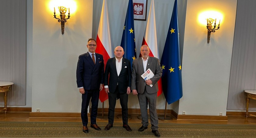 Delegacja BS i MWS na spotkaniu u Szefa Gabinetu Prezydenta RP Pawła Szrota